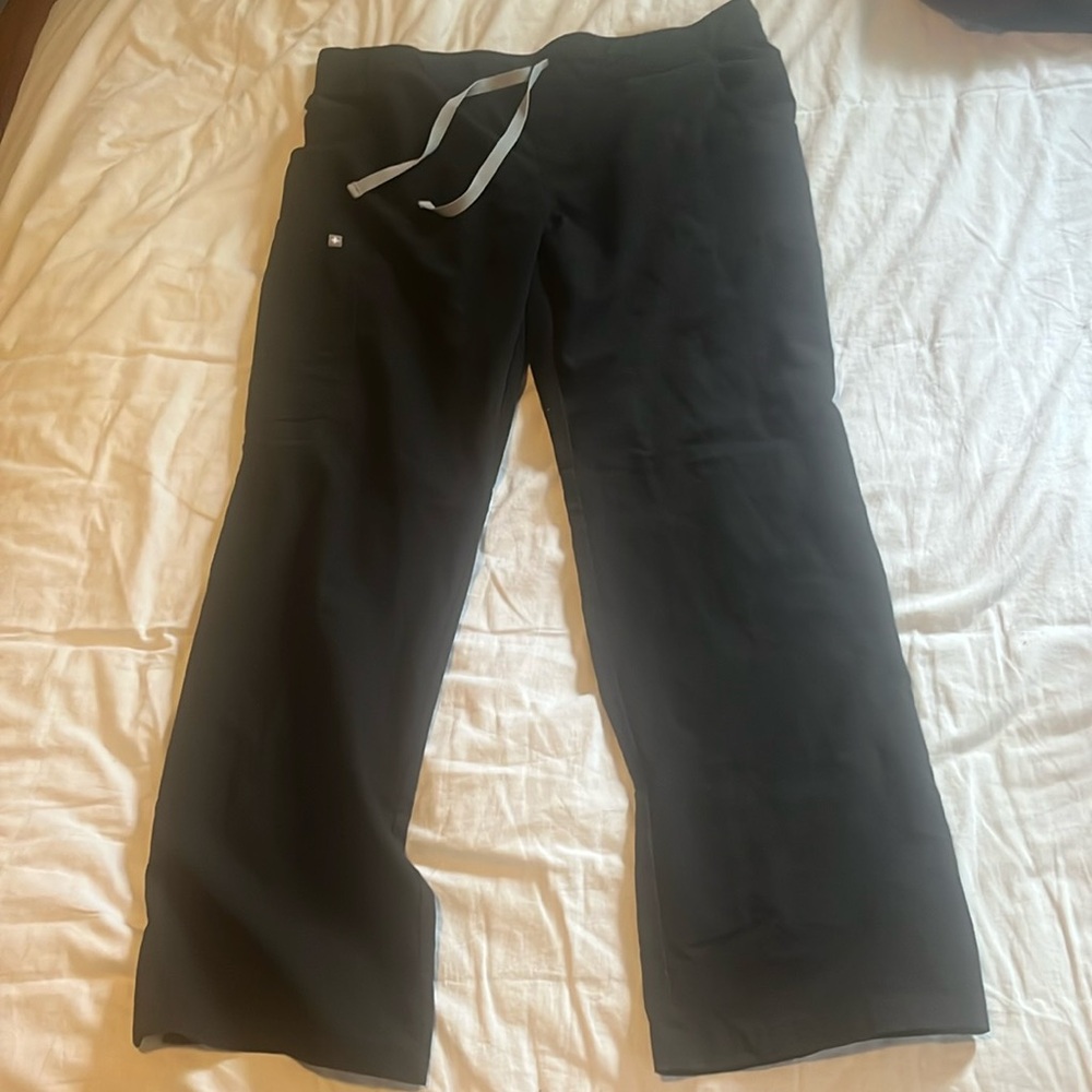 Figs Black Scrub Pants